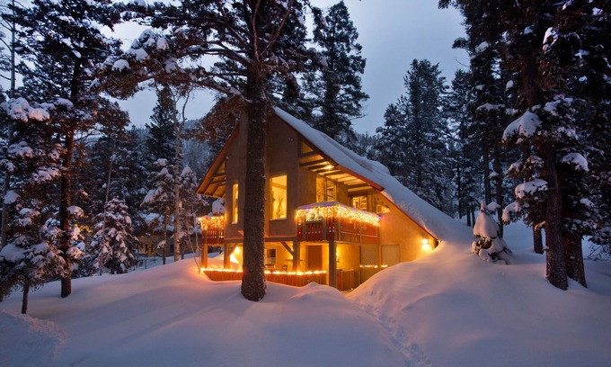 Taos Ski Valley Cabin | Cottam's Lodge by Alpine Village Suites