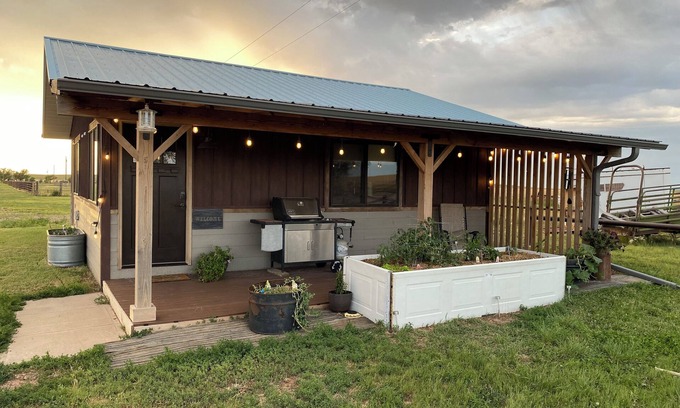 Moorcroft Cabin | Country cozy cabin on a real working ranch! Located just 2 miles off I-90.