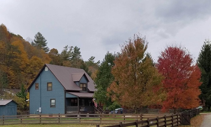 Butler House | Country Creekside with no cleaning fees