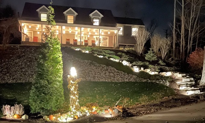 Brimfield House | Country Home, Pool, fireplace