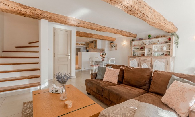 Sainte-Maxime House | Country House 'Sainte Maxime Var' with Private Terrace, Wi-Fi and Air Conditioning