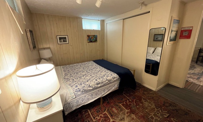 Peoria Heights Apartment | Cozy 1-bedroom basement apartment in Peoria Heights Pets Welcome!