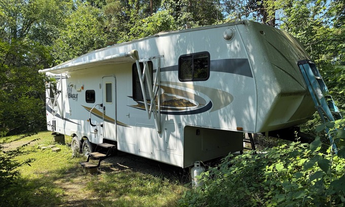 McKean RV Rental | Cozy 1-bedroom camper on PRIVATE campground in McKean