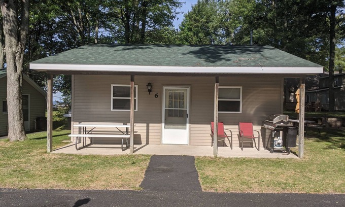 Grayling Cabin | Cozy 2-bedroom cabin with lake view and access.