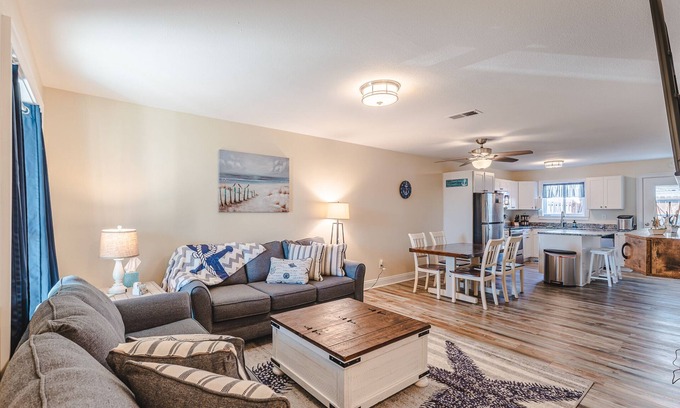 Port St. Joe House | Cozy 2bed/1.5bath beach townhome! 75 steps to the beach! Stunning ocean view!