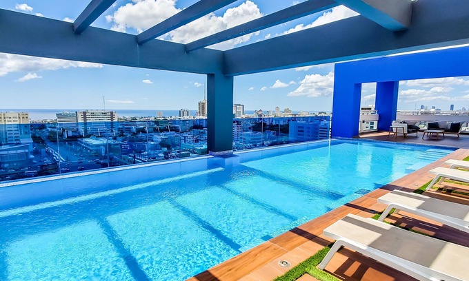 Downtown Santo Domingo Apartment | Cozy 2BED & 2Baths - POOL Rooftop - GYM