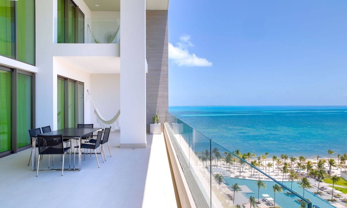 Cancun Condo | Cozy 3-bedroom condo with WiFi and fitness room in enchanting Cancún