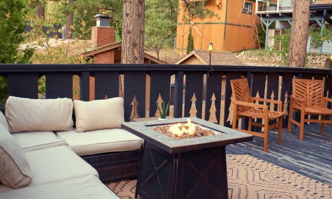 Arrowbear Lake Cabin | Cozy 3-bedroom A-Frame cabin in charming Running Springs with WiFi