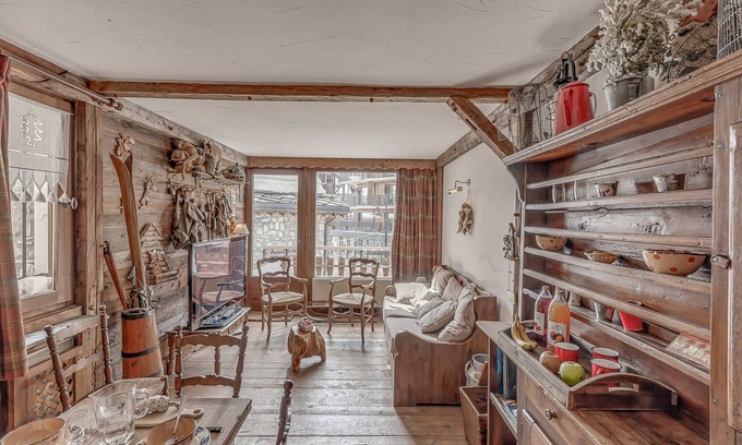 Tignes le Lac Apartment | Cozy 3-Room Apartment with Sauna near Slopes, Sleeps 6 - Tignes Le Lac