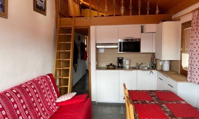 Cohennoz Apartment | Cozy 4-Person Apartment with Mezzanine, near slopes, parking included, Crest-Voland