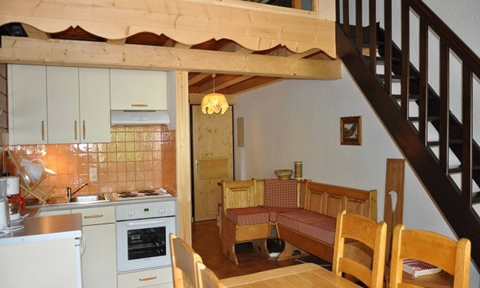 La Chapelle-d'Abondance Apartment | Cozy 42m² Apt in Village Center with Balcony, Parking, Ski Storage, and Mezzanine