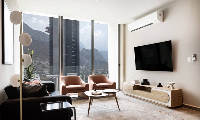 Monterrey Apartment | Cozy Apartment with Stunning Mountain Views & Pool