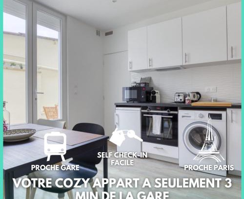 Palaiseau Apartment | Cozy Appart 4 Proche gare - Cozy Houses