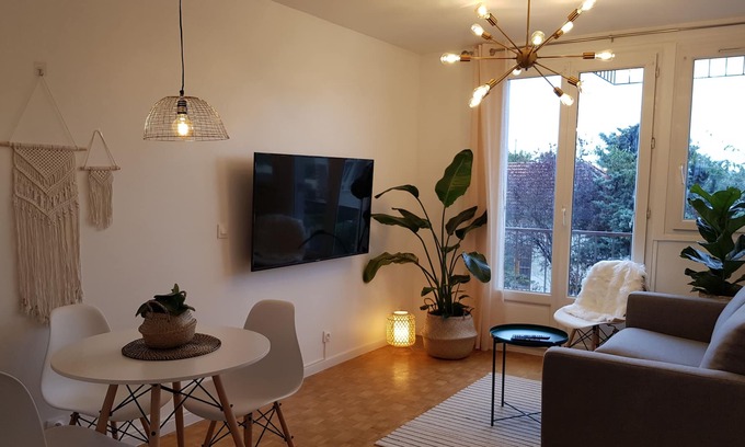 Houilles Apartment | Cozy Appt F2 10mn from La Defense, 15mn from Paris center
