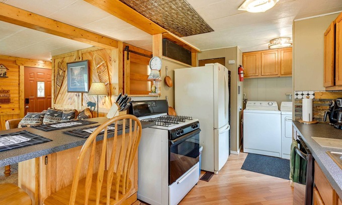 Bay City House | Cozy Bay City Abode w/Deck & Fire Pit, Near Lakes