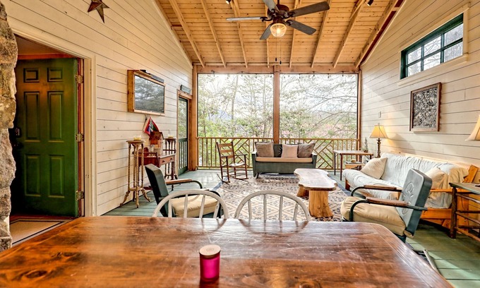 Clayton Cabin | Cozy cabin with hot tub in the heart of all the best of Rabun County!