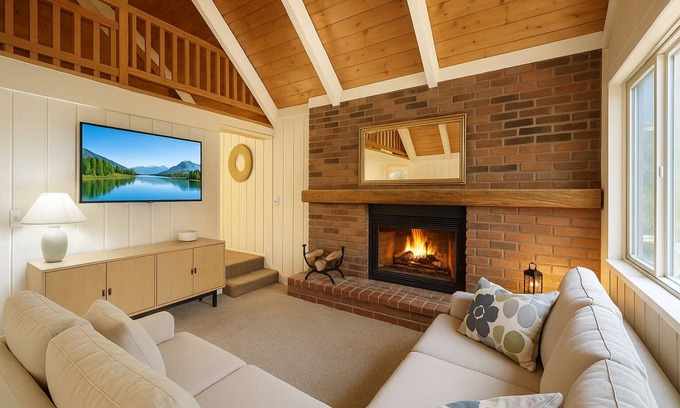 Harbor Springs Ski Chalet | Cozy Chalet Getaway Near The Highlands - Sleeps 8