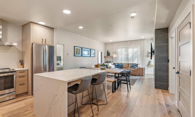 Tamarack Resort Condo | Cozy Condo | Fireplace and Private Balcony
