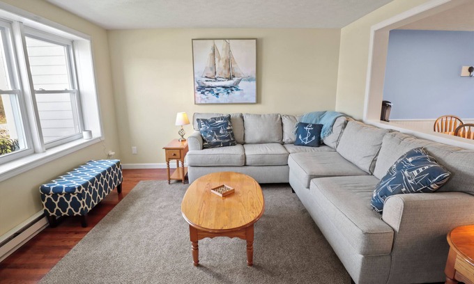 Old Orchard Beach Condo | Cozy Condo Steps to Pier, Beach & Fun
