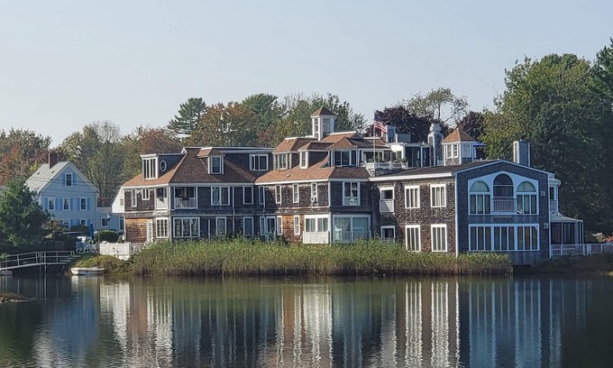 Kennebunk Condo | Cozy condo with harbor views. Walk to Dock Square and Beach.
