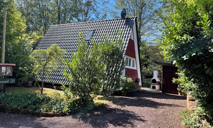 Feriendorf Eichwald House | Cozy cottage with outdoor sauna and air conditioning