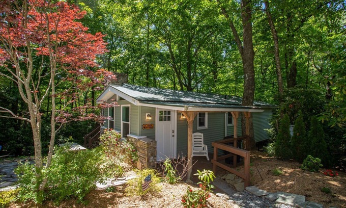 Boone House | Cozy Cottage - Located on App Ski Mtn Lower level game room, Firepit