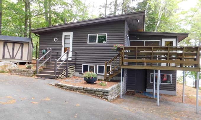 South Casco Cottage | Cozy cottage on Sebago Lake with amazing views and excellent swimming!