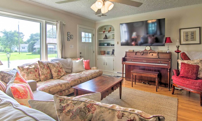 Cambridge Cottage | Cozy Cottage w/Yard < .2 Mi to Choptank River