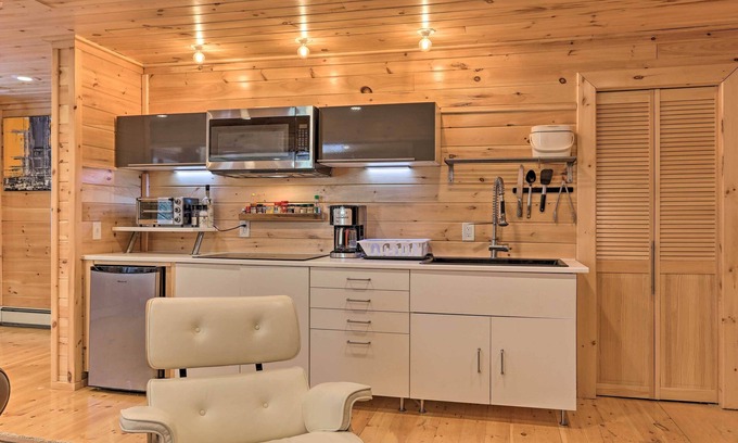 Downsville Cabin | Cozy Couples Cabin: Hike, Dine, Fish, and More!