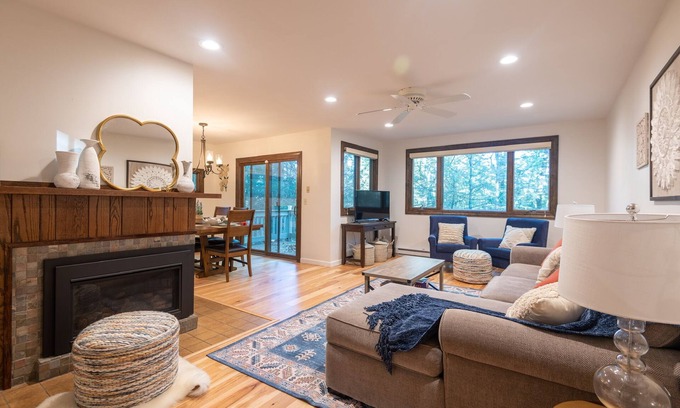 Torrington House | Cozy Fall and ski rental nestled in a gated community in the woods.