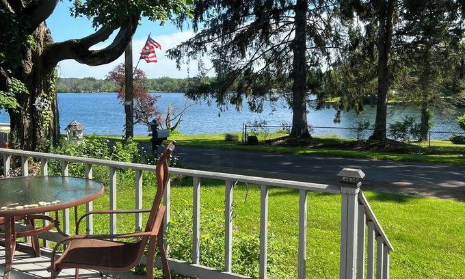 Lily Dale House | Cozy family-friendly lake house with stunning views of pristine Cassadaga Lake