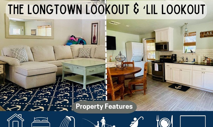 Longtown House | Cozy Home for Families & Garage/Boat Storage