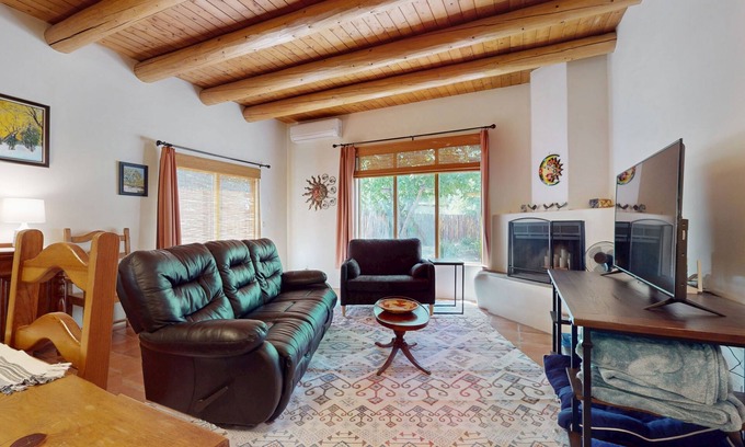 Taos House | Cozy home w/patio & large yard, internet, W/D - Ski area nearby - dogs OK
