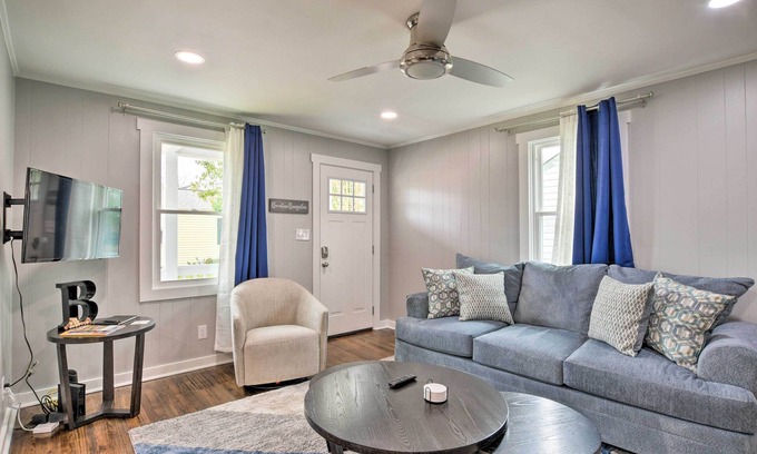 Greenville House | Cozy House w/Private Yard, Close to Downtown