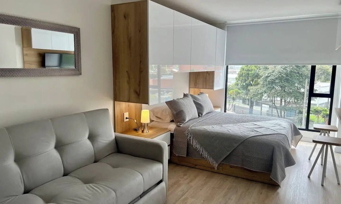 Suba Apartment | Cozy Loft+Gym+Parqueadero D02