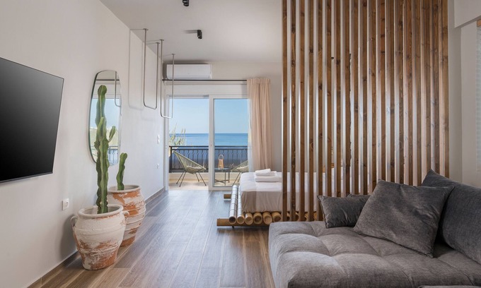 Halepa Apartment | Cozy Luxury Apartment - Amazing Ocean view