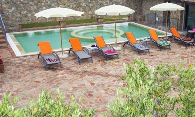 Montaione Villa | Cozy modern villa for 6. Pool, AC, wi-fi