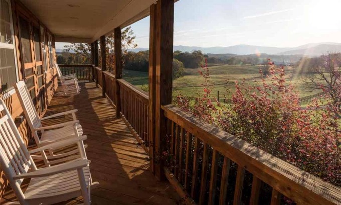 Stanley Cabin | Cozy mountain cabin on a horse ranch with GORGEOUS views and easy river access!