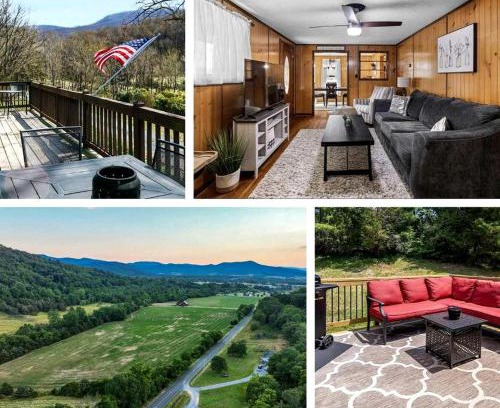 Stanley House | Cozy Mountain Cabin with Hot Tub & Scenic Views in Stanley, Virginia