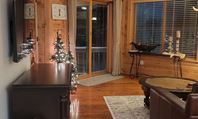 Champion Condo | Cozy mountain retreat located on Village Trail with Ski in ski out access.