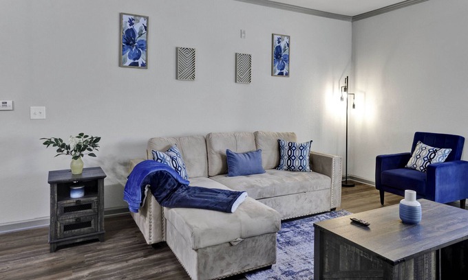 Sand Ridge Apartment | Cozy Oasis 1 Bedroom Gem: near Downton, UAB, and Samford University.