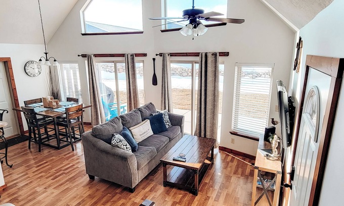 Arnolds Park Cabin | Cozy Okoboji Cabin at Bridges Bay