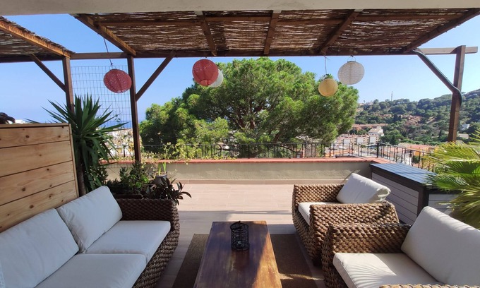 Cabrils Apartment | Cozy Place With a big Private Roof Terrace and Spectacular Views