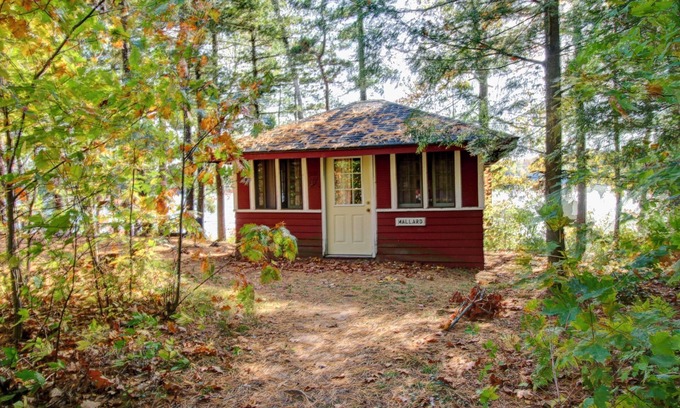 Lac du Flambeau Cabin | Cozy, rustic, Lakeside, Wisconsin Northwoods Cabin. Family & Pet Friendly!