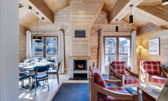 Arc-1950 Apartment | Cozy Ski-In/Ski-Out Apartment with Pool, Jacuzzi, and Stunning Mountain Views