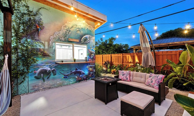 Miramar Apartment | Cozy Stay Near Hardrock Stadium Private Serene Backyard