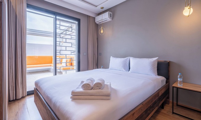 Casablanca Apartment | Cozy Studio with Pool and Terrace