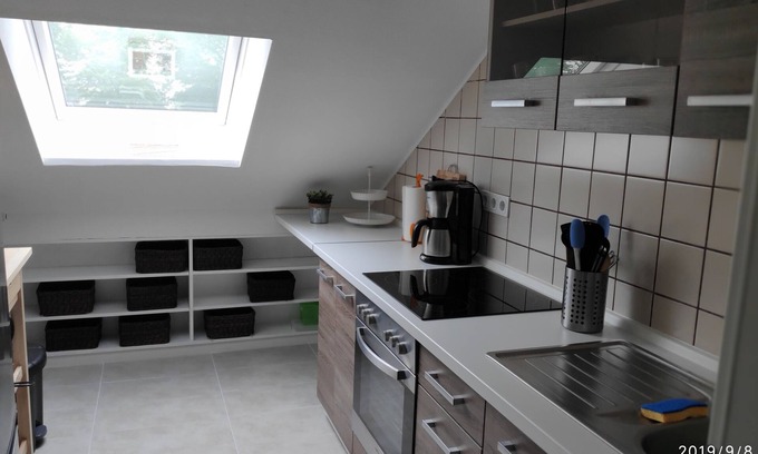 Schloss Holte-Stukenbrock Apartment | Cozy top floor apartment in the heart of East Westphalia-Lippe