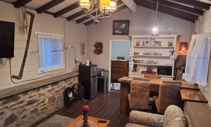 Town of New Castle Cabin | Cozy tiny log cabin on 14 acres