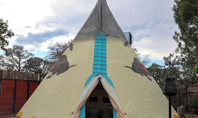 Nogal RV Rental | Cozy Toro Tipi Unique Glamping Experience at El Mistico Ranch